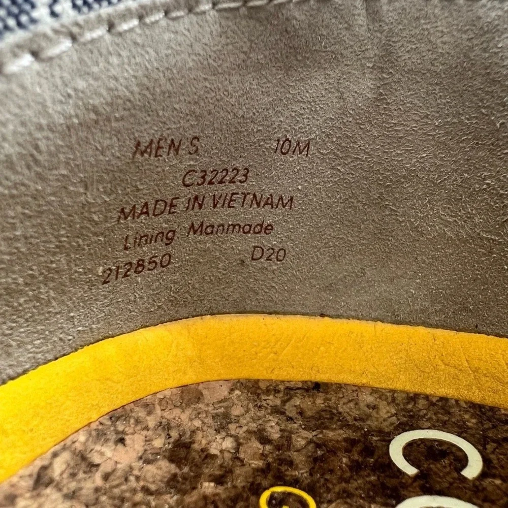 Cole Haan‎ Cloudfeel Weekender Loafer Men's Size 10 Gray Canvas Shoes C32223